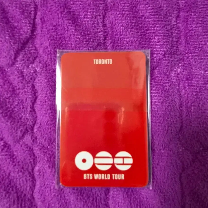 [BUNJANG] BTS ARMY ZONE Photocard Sealed / BTS 방탄 콘서트 아미존 포카 미개봉 (토론토)