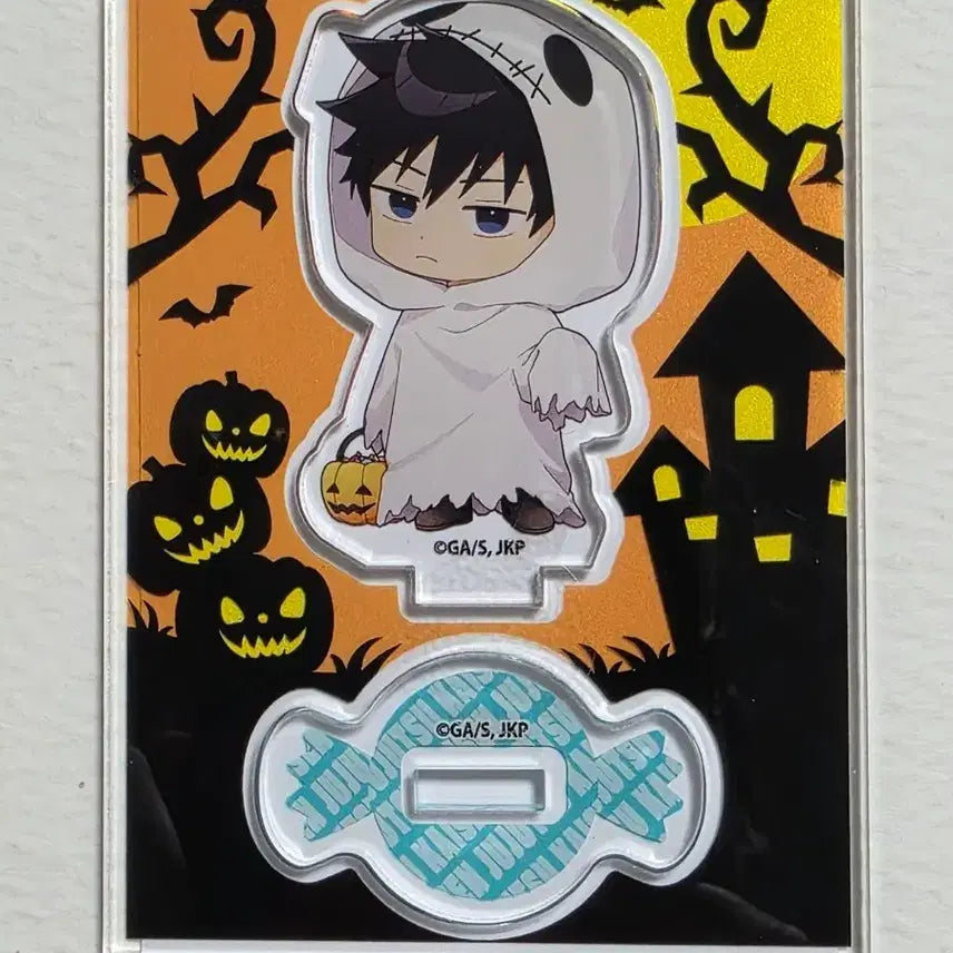 [BUNJANG] Jujutsu Kaisen Marukyu Cube Halloween SD Mini Acrylic Stand Fushiguro Megumi / 주술회전 마루큐브 할로윈 SD 미니아크릴스탠드 후시구로 메구미