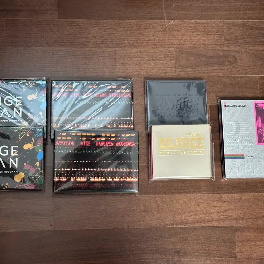 [BUNJANG] Official HIGE DANJI Blu-ray Bundle Set (4 Types) / 히게단 블루레이 4종 일괄 판매창