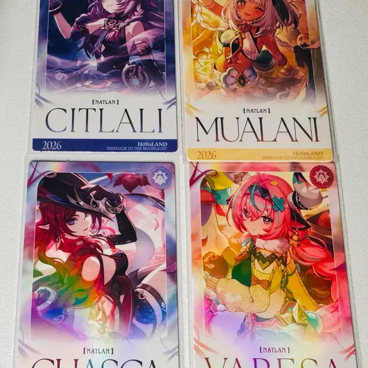 [BUNJANG] Genshin Impact Sitorila Malani Chaska Varesha Oracle Set / 2026 호요랜드 원신 시틀라리 말라니 차스카 바레사 점괘