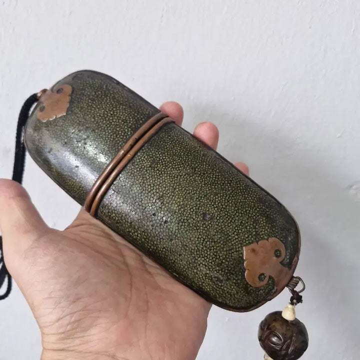 [BUNJANG] Antique Spectacles Case / 골동품