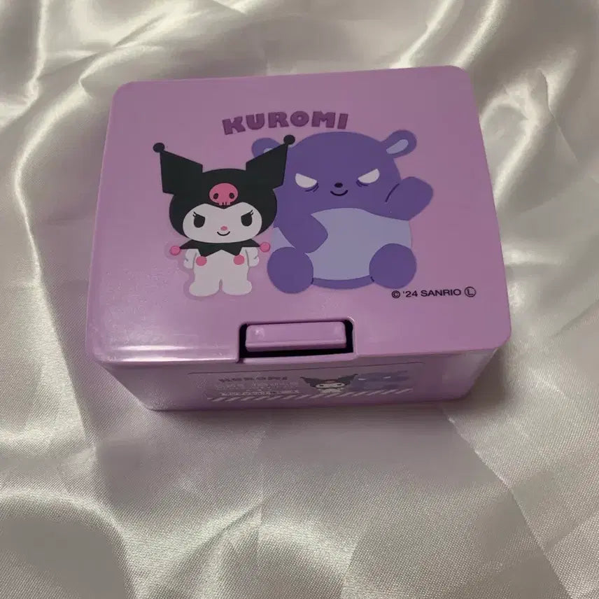 [BUNJANG] Sanrio Kuromi One-Touch Storage Box / 새상품 산리오 쿠로미 원터치 소품함 보관함