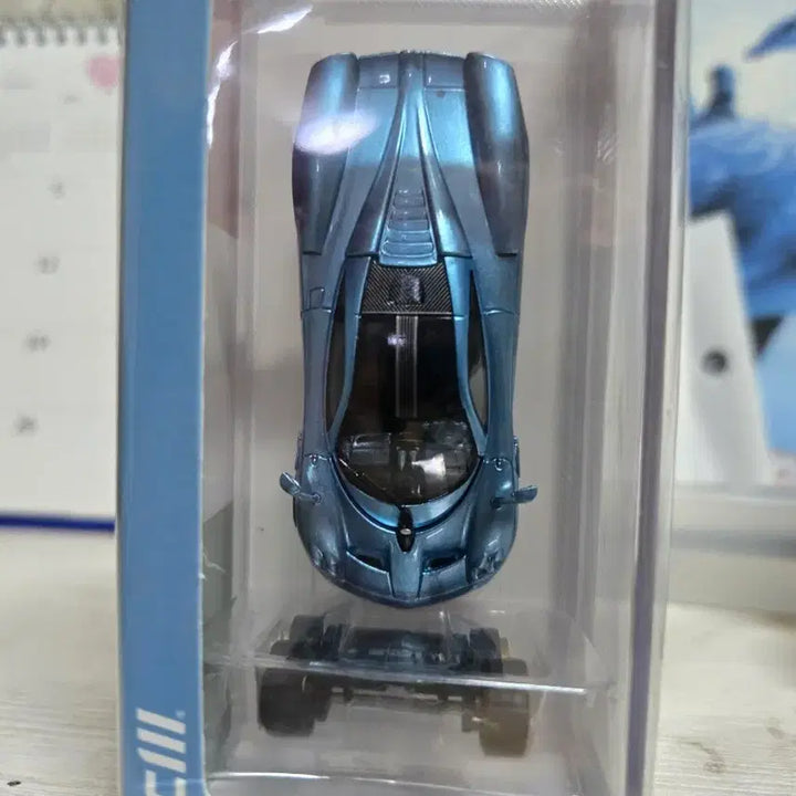 [BUNJANG] CM Model 1:64 Pagani Huayra Codalunga Diecast Car - Blue, Sealed / cm model 파가니 와이라 코달룽가 1:64 블루 미개봉 새상품 미니지티 핫휠