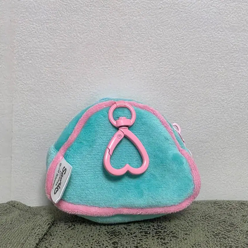 [BUNJANG] Hangyodon Onigiri Plush Pouch Keyring / 한교동 삼각김밥 인형 파우치 키링