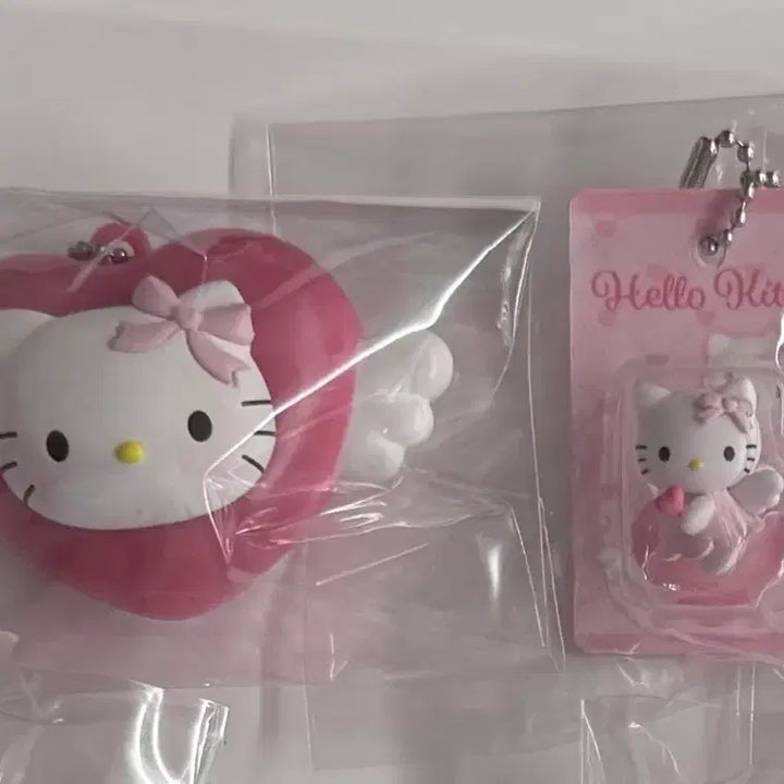 [BUNJANG] Hello Kitty Angel Gacha 2-Type Bundle Set / 헬로키티 엔젤 가챠 2종 일괄 (엔젤 라이트 키티/미니어처 패키지 엔젤)