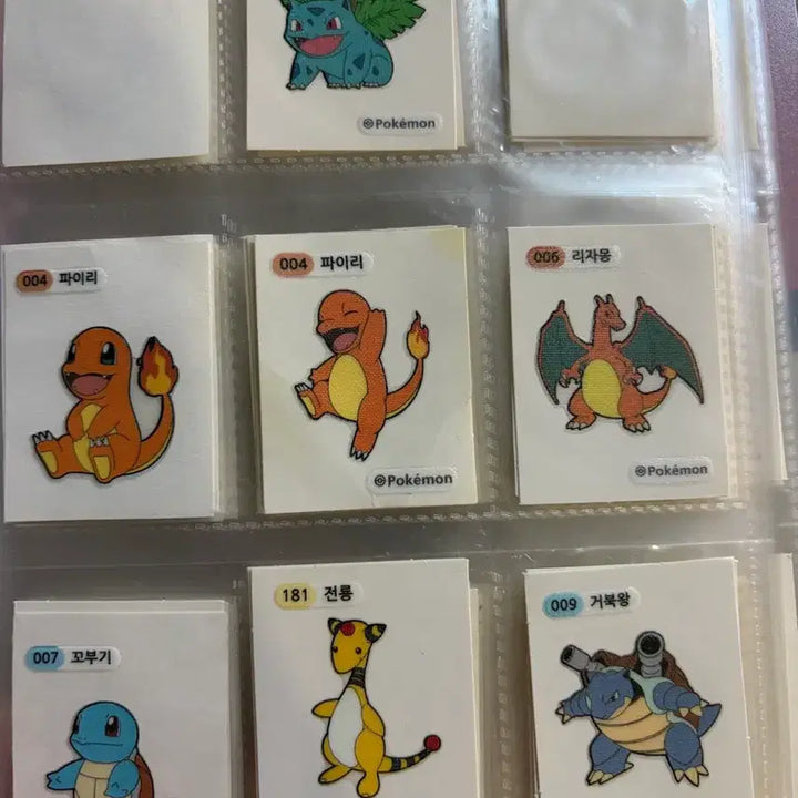 [BUNJANG] Pokemon Bread Stickers Bundle Set / 1)포켓몬스터띠부실일괄양도