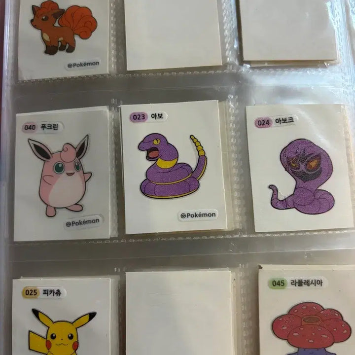 [BUNJANG] Pokemon Bread Stickers Bundle Set / 1)포켓몬스터띠부실일괄양도