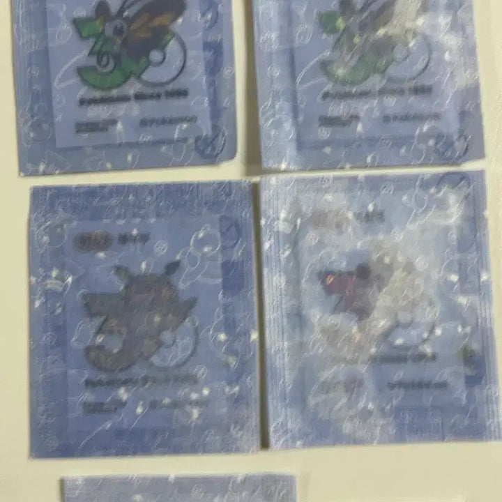 [BUNJANG] Pokemon 30th Anniversary Logo Seal 6-Piece Bundle Set / 포켓몬30주년 로고씰 6종일괄