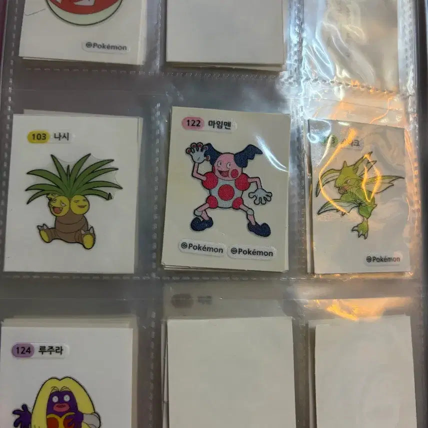 [BUNJANG] Pokemon Stickers Bundle Set / 2)포켓몬스터띠부실일괄