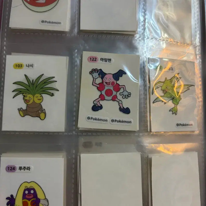 [BUNJANG] Pokemon Stickers Bundle Set / 2)포켓몬스터띠부실일괄