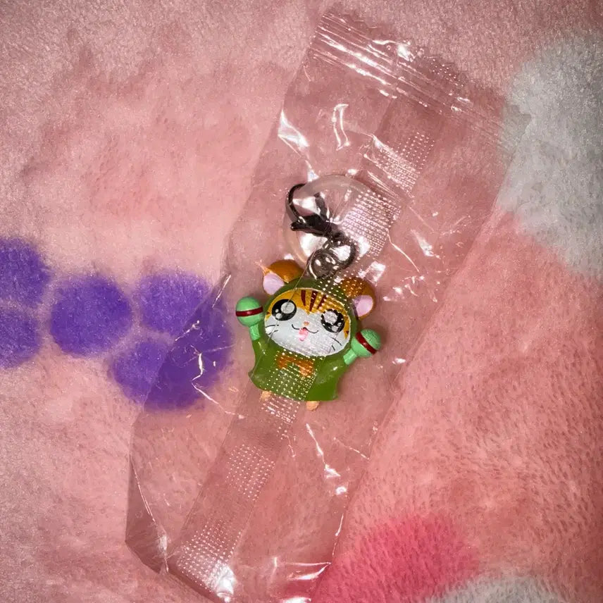 [BUNJANG] Hamutori Mezushi Sealed Keyring / 햄토리 메지루시 미개봉