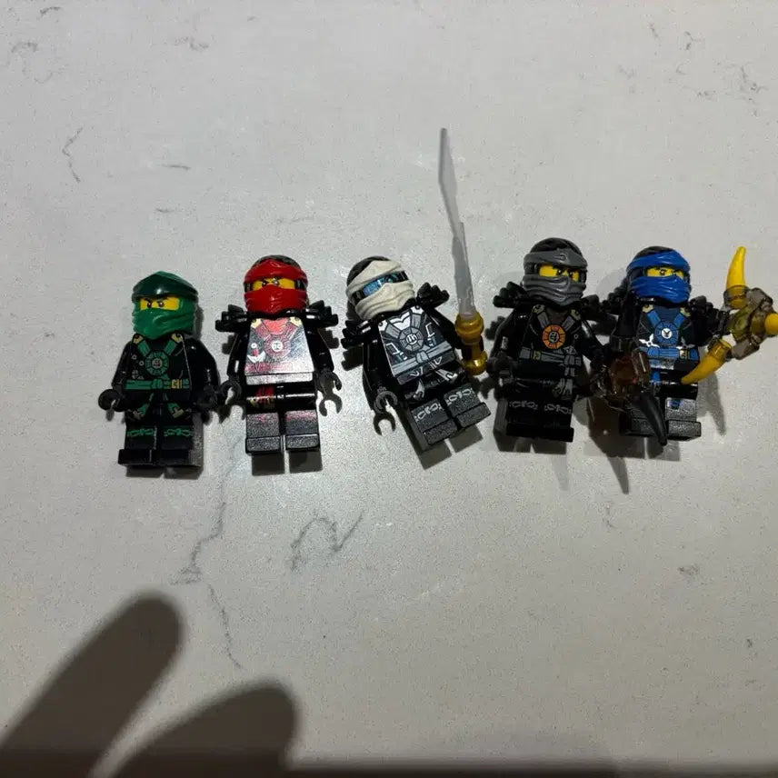 [BUNJANG] LEGO Ninjago Deepstone 5-Figure Set / 레고 닌자고 정품 딥스톤 5인