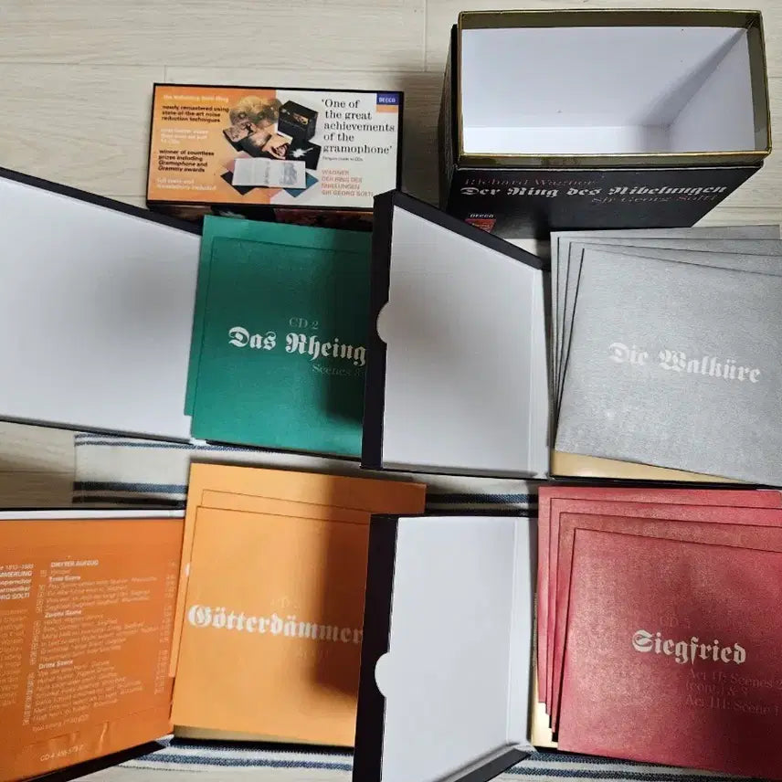 [BUNJANG] Wagner: Der Ring des Nibelungen Complete Cycle (14 CD Box Set) / 바그너: 니벨룽의 반지 전곡 (4부작 14CD 박스 세트)