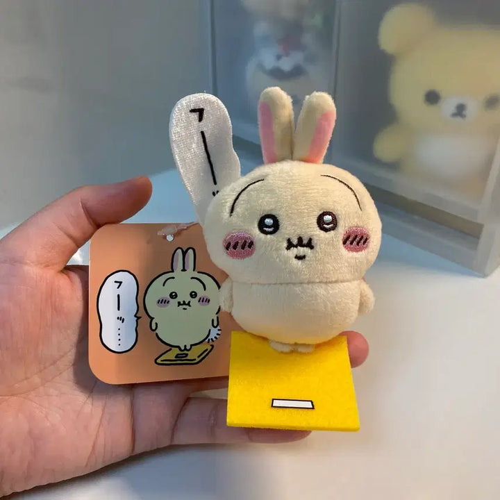 [BUNJANG] Usagi (Rabbit) Enamel Pin - Scale / [택O] 우사기 뱃지 - 체중계