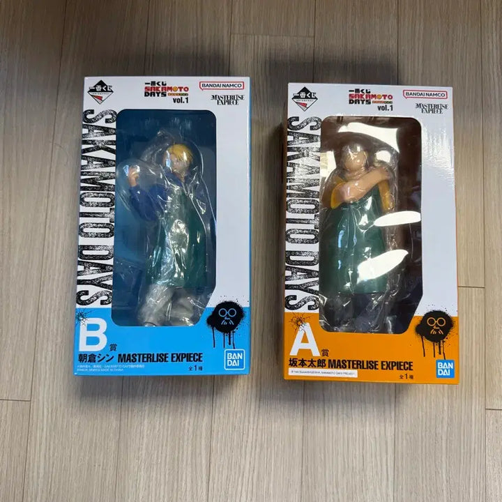 [BUNJANG] Sakamoto Days Figure Set A, B / 사카모토 데이즈 피규어 A,B상 신,사카모토