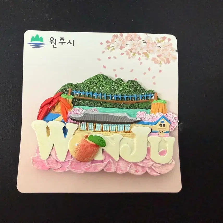 [BUNJANG] Wonju Lettering Magnet / 원주 레터링 마그넷 판매합니다.