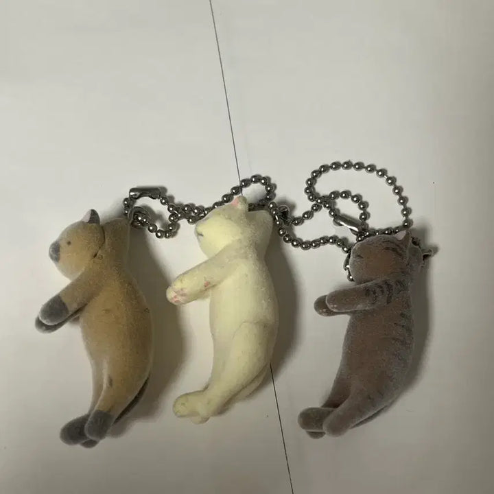 [BUNJANG] Cat Gacha Plush Keychain Set / 네코가챠