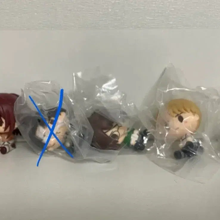 [BUNJANG] Attack on Titan Chokonokko 4 Types Set / 진격의거인 초코노코 4종