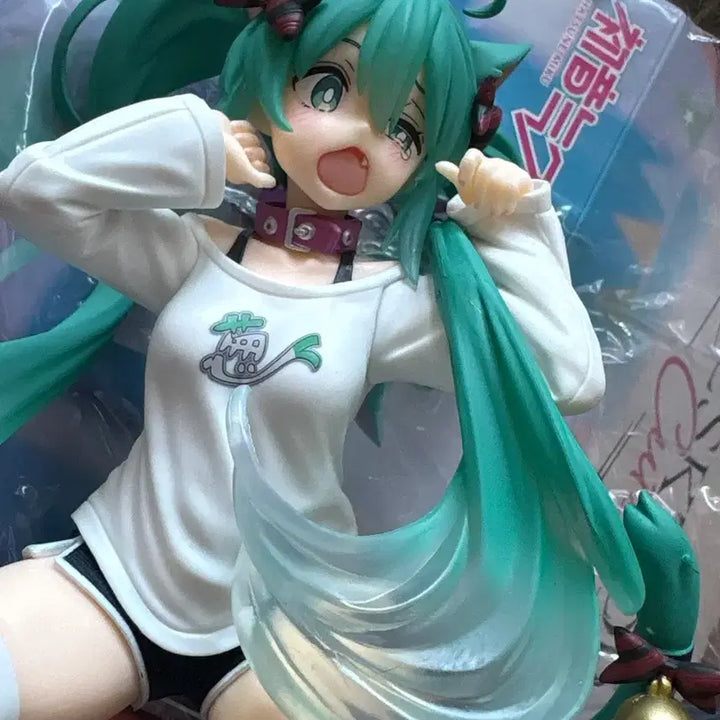 [BUNJANG] Hatsune Miku Nekomimi Desktop Figure / 하츠네 미쿠 피규어 데스크탑 큐트 네코미미