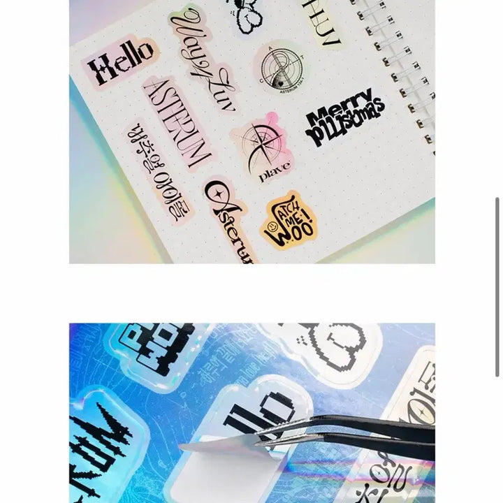 [BUNJANG] PLAVE Logo Sticker Pack / 플레이브 로고 스티커팩