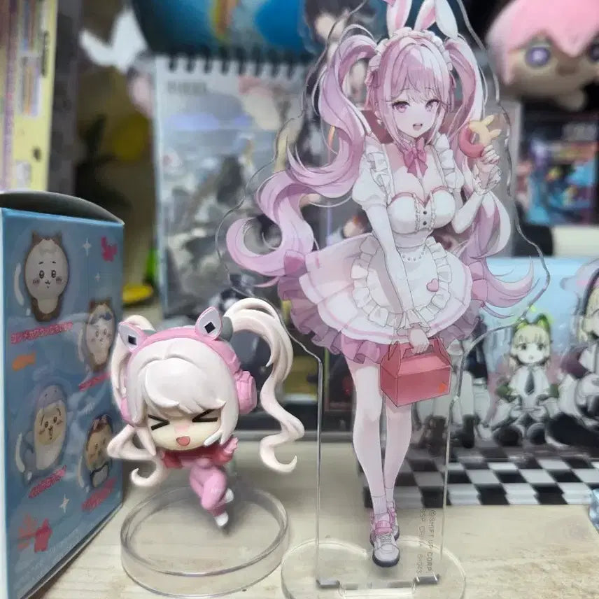 [BUNJANG] Alice Acrylic Stand &amp; Mini Figure Set / 앨리스 아크릴 스탠드, 미니 피규어 세트 팔아요!