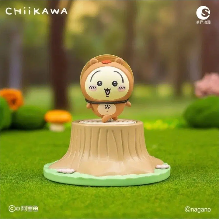 [BUNJANG] Chiikawa Forest Series Racoon Usagi Stamp / 치이카와 숲속시리즈 너구리 스탬프 우사기