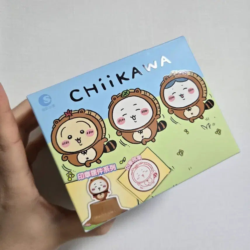 [BUNJANG] Chiikawa Forest Series Racoon Usagi Stamp / 치이카와 숲속시리즈 너구리 스탬프 우사기