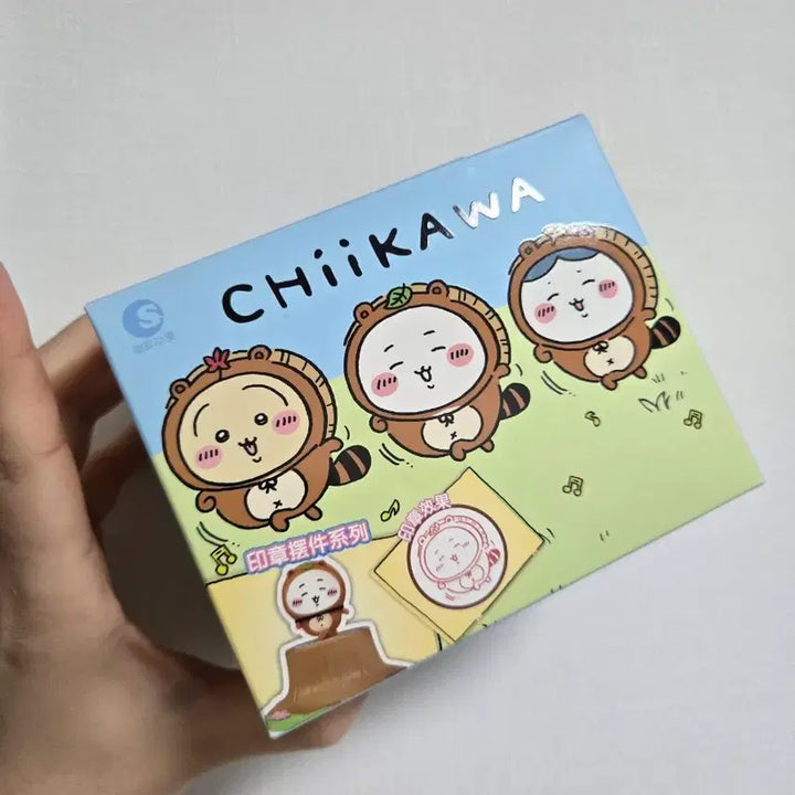 [BUNJANG] Chiikawa Forest Series Racoon Usagi Stamp / 치이카와 숲속시리즈 너구리 스탬프 우사기