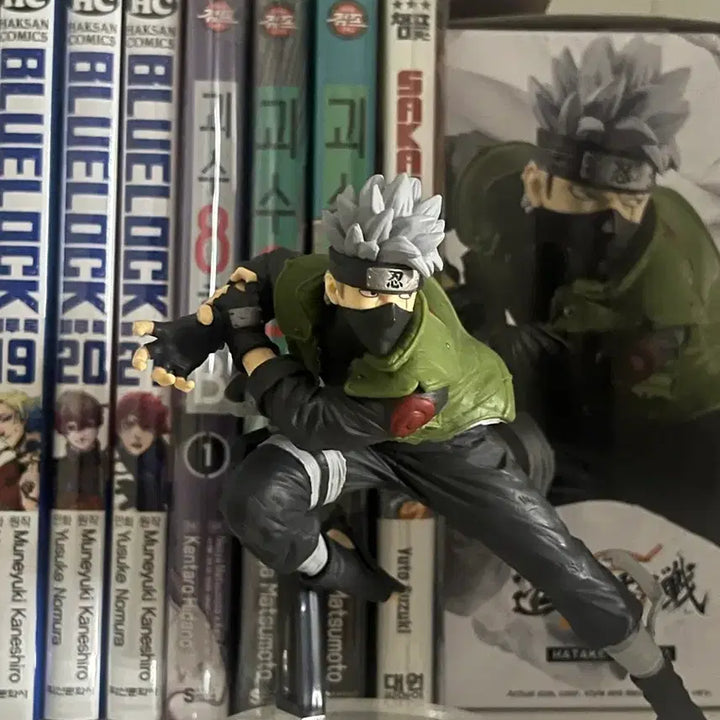 [BUNJANG] Naruto Kakashi Custom Stand Figure / 급처!)나루토 카카시 제작발판 피규어 팔아요