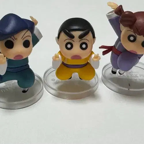 [BUNJANG] Crayon Shin-chan Kung Fu Boys Gacha Figures Bundle Set / 5종 일괄 짱구 쿵푸 쿵후보이즈 가챠 피규어 굿즈 맹구 철수 유리 훈이