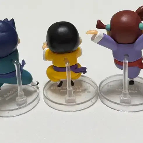 [BUNJANG] Crayon Shin-chan Kung Fu Boys Gacha Figures Bundle Set / 5종 일괄 짱구 쿵푸 쿵후보이즈 가챠 피규어 굿즈 맹구 철수 유리 훈이