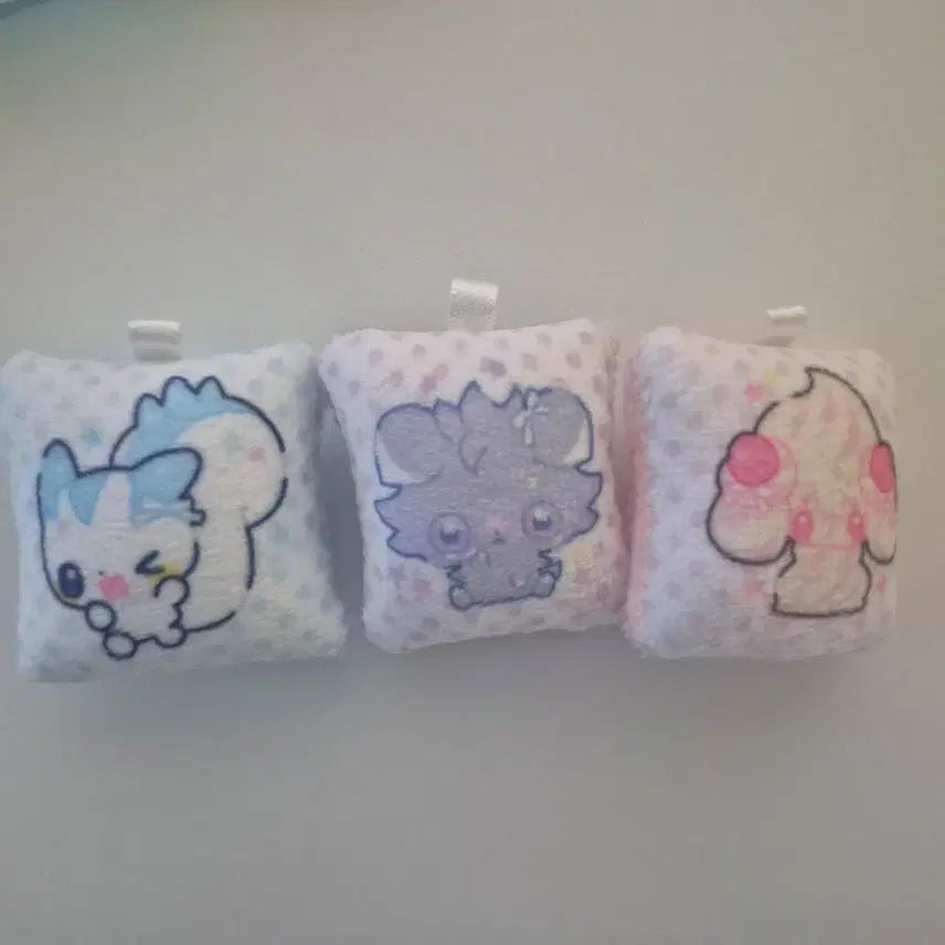 [BUNJANG] Pokemon Cushion Keyring Set / 포켓몬 쿠션 키링