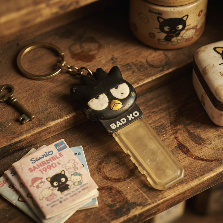 [BUNJANG] Sanrio Badtz-Maru Vintage Clock / 9104산리오 배드바츠마루시계 고전 캐릭터 바츠마루인형 빈티지소품 배츠마루고전완구 레트로소품 빈티지장난감 고전완구고전장난감UU