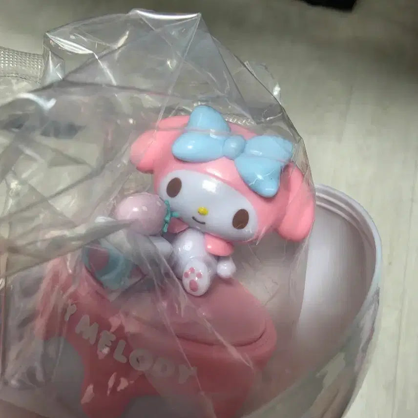 [BUNJANG] Sanrio Strawberry 2-Tier Cake My Melody Figure / 산리오 딸기2단케이크 피규어 마이멜로디
