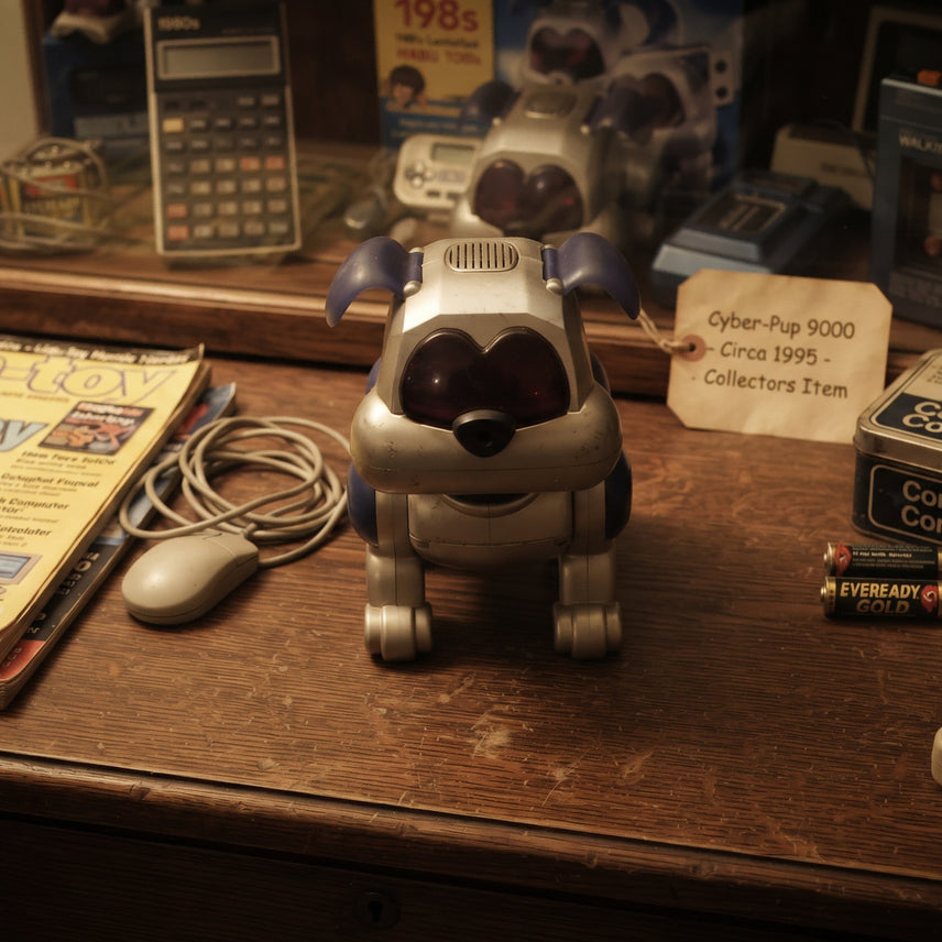 [BUNJANG] Vintage Robot Dog Toy / KK6201로봇강아지 근대사 토이빈티지소품 빈티지악세사리 엔틱인테리어소품 클래식고전완구고전장난감 빈티지장난감 레트로소품UU