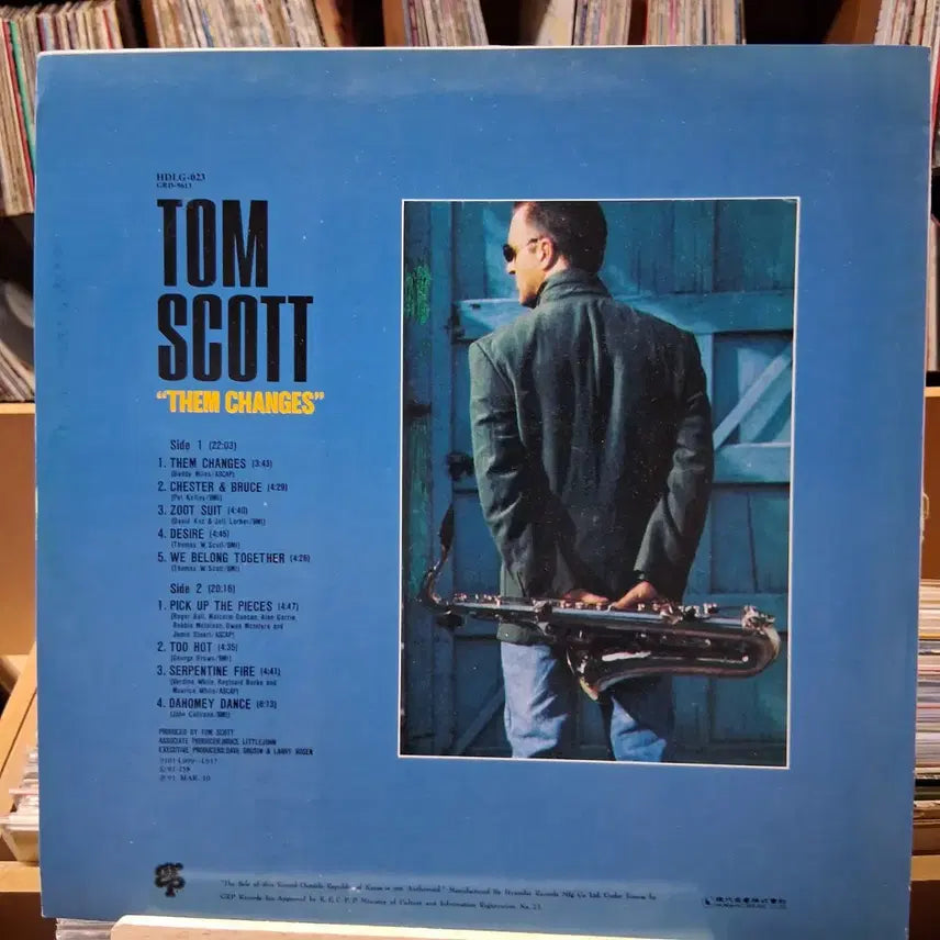 [BUNJANG] Tom Scott Them Changes LP / 민트 재즈 톰 스캇 앨범 Them Changes LP