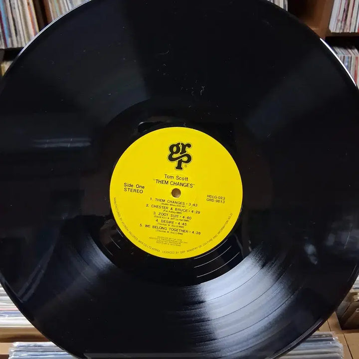 [BUNJANG] Tom Scott Them Changes LP / 민트 재즈 톰 스캇 앨범 Them Changes LP
