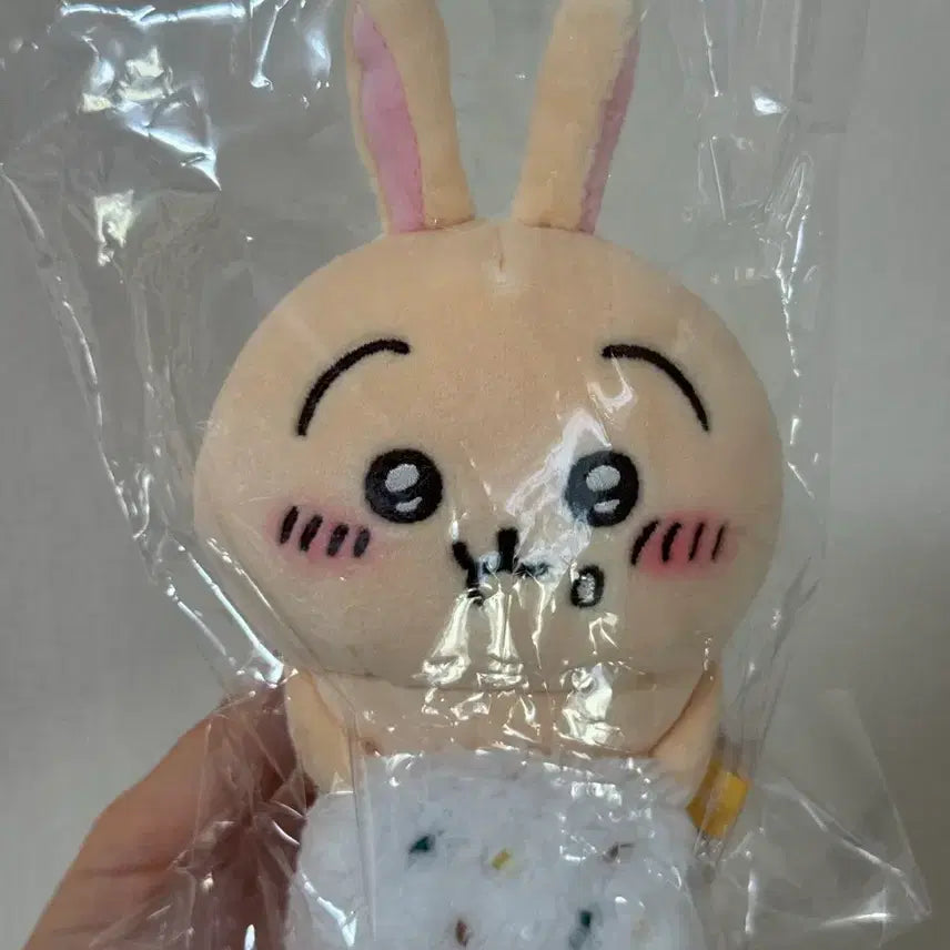 [BUNJANG] Onigiri Usagi "Desktop Guardian" Plush Doll (Sealed) / 일본 치이카와랜드 정품 데스크탑에서 지켜보는 거는 인형 주먹밥 우사기 미개봉신품