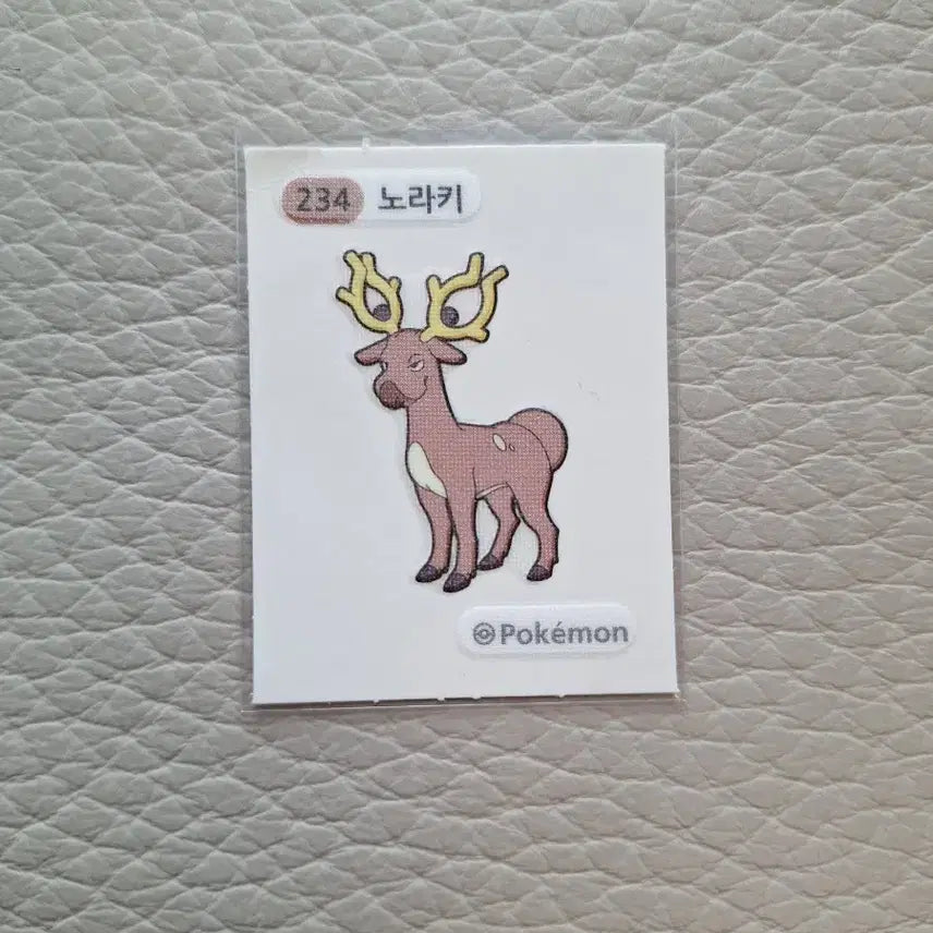 [BUNJANG] Pokemon Noraki Sticker Ttibusil / 포켓몬 스티커 노라키 띠부씰