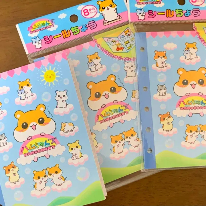 [BUNJANG] A6 Hamster Sticker Storage Book / 햄스터 A6 씰북