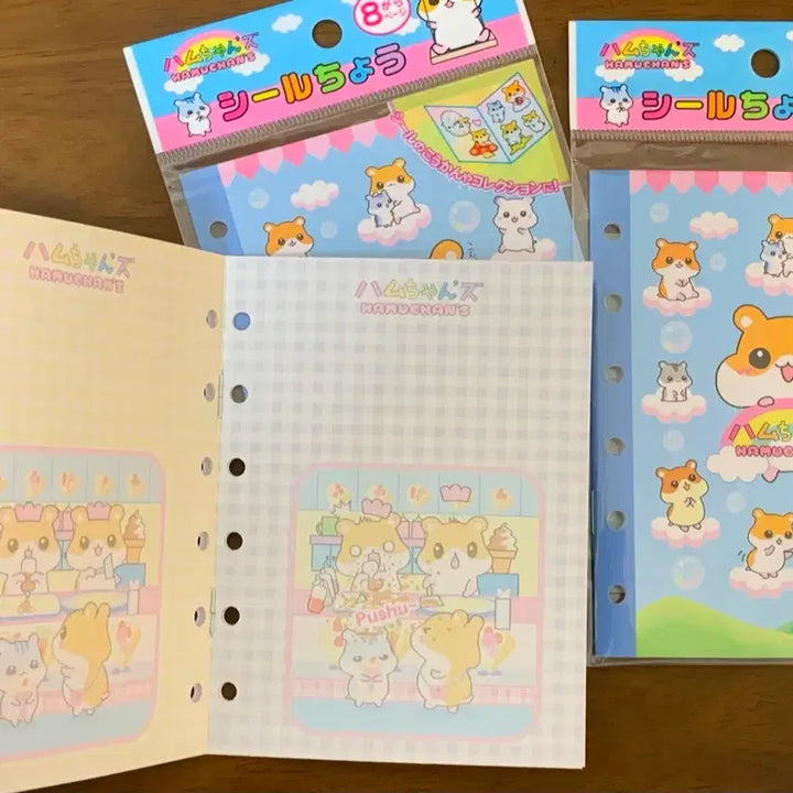 [BUNJANG] A6 Hamster Sticker Storage Book / 햄스터 A6 씰북