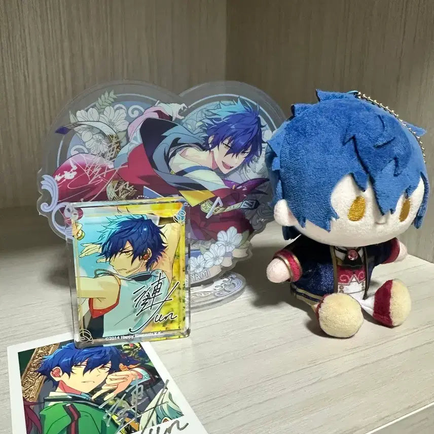 [BUNJANG] Ensemble Stars Jun Sazanami Acrylic Stand Goods Set / 앙상블 스타즈 사자나미 쥰 아크릴 스탠드 굿즈 세트