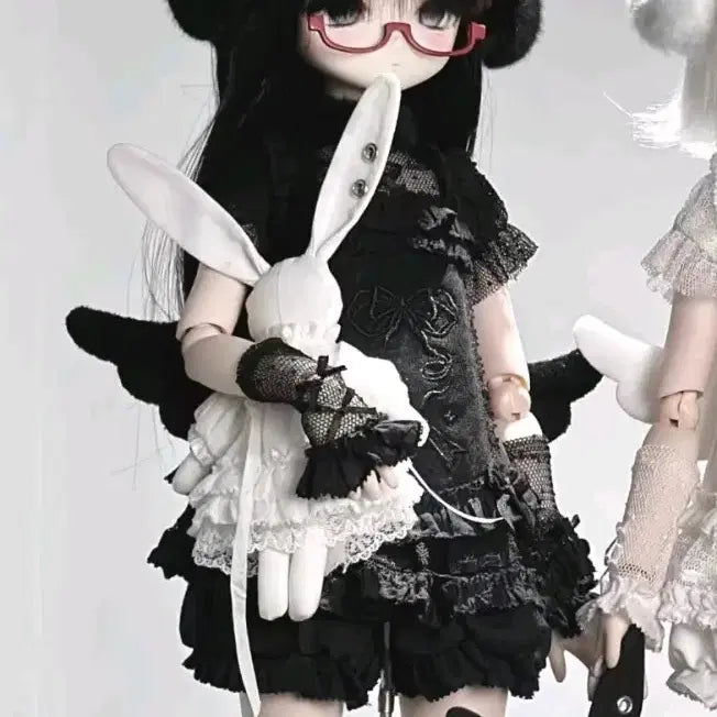 [BUNJANG] MSD Duomao Mao Black Outfit / msd 둬마오마오 블랙 의상
