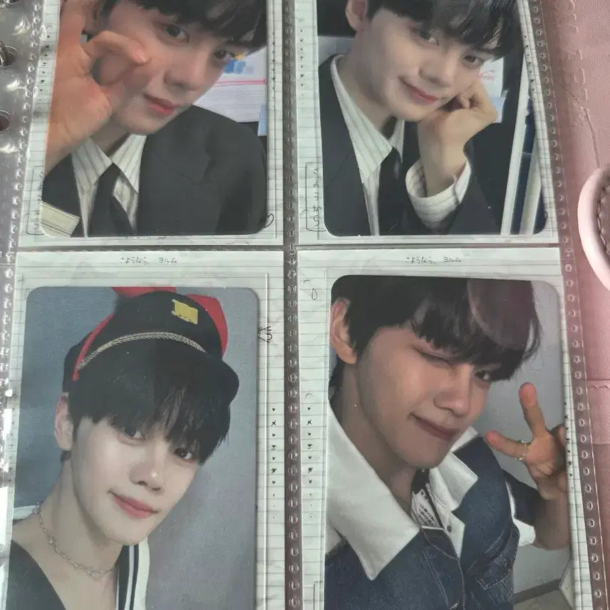 [BUNJANG] ZEROBASEONE Sung Hanbin Lucky Draw Photocard Bundle Set / 제로베이스원 규빈 미공포 19장 일괄 양도