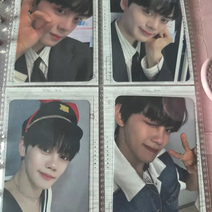 [BUNJANG] ZEROBASEONE Sung Hanbin Lucky Draw Photocard Bundle Set / 제로베이스원 규빈 미공포 19장 일괄 양도