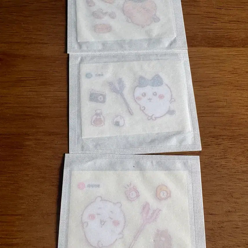 [BUNJANG] Chiikawa Big Stickers Set / 치이카와 빅띠부씰 올리브영 치이카와 하치와레 쿠리만쥬