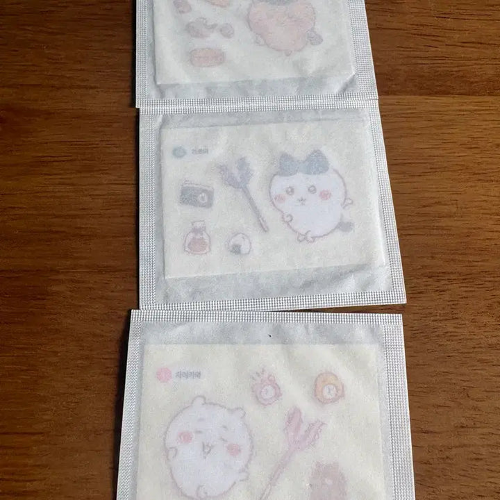 [BUNJANG] Chiikawa Big Stickers Set / 치이카와 빅띠부씰 올리브영 치이카와 하치와레 쿠리만쥬