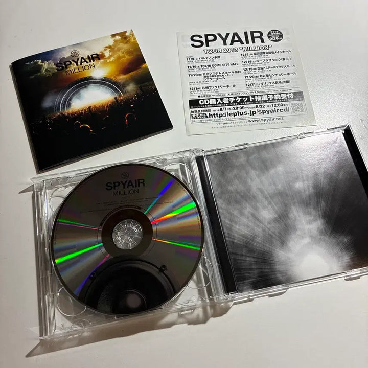 [BUNJANG] SPYAIR Million Album CD (2CD) / [2CD] SPYAIR 스파이에어 밀리언 앨범 CD