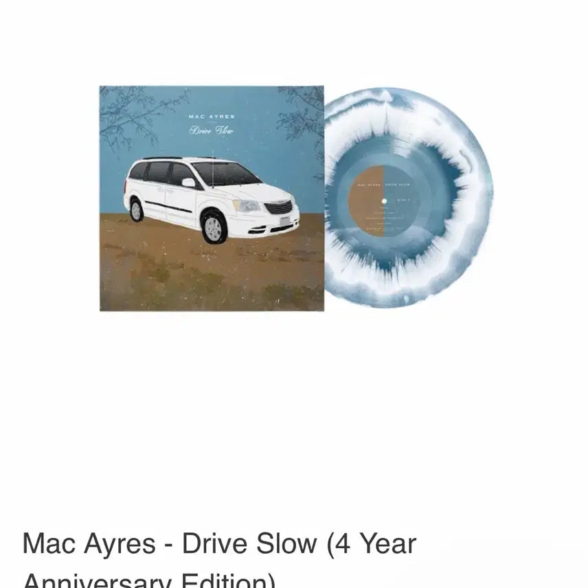 [BUNJANG] Mac Aires Drive Slow 4th Anniversary Edition LP / 맥 에이레스 Drive Flow 4주년 에디션 lp