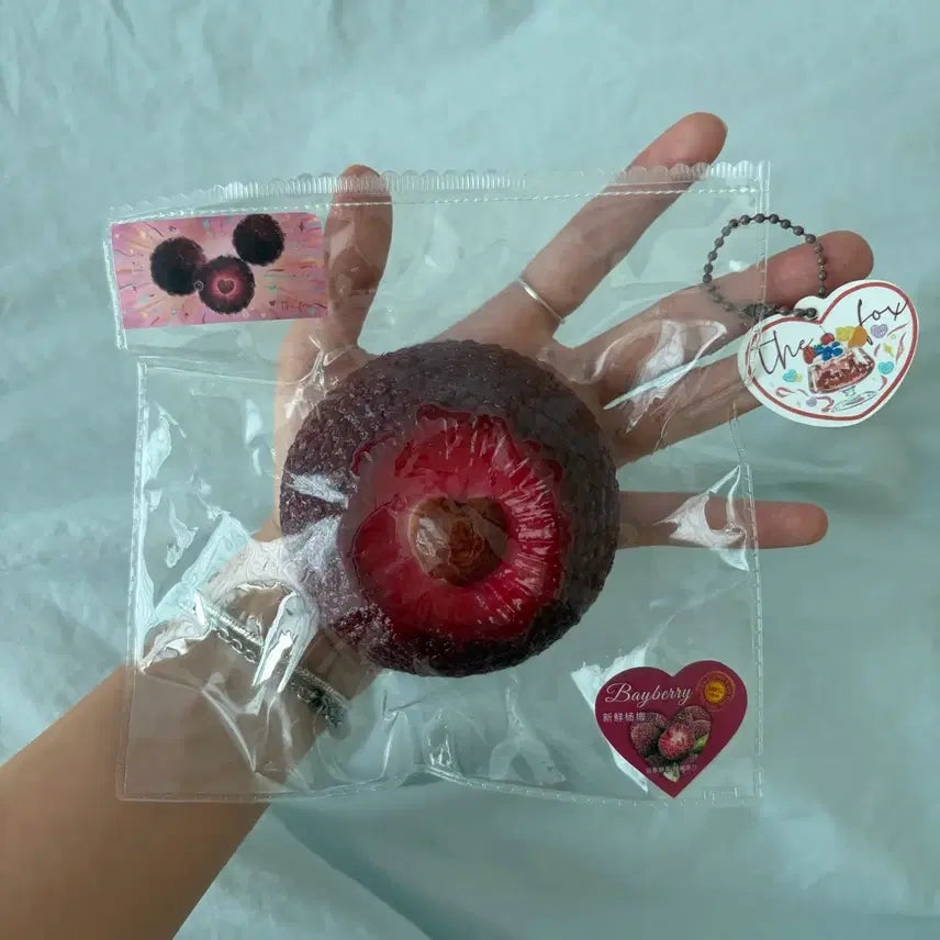 [BUNJANG] The Fox Fruit Series Squishy Toy / thefox 더폭스 과일 하트 양메이 리치 말랑이 스퀴시 슬랑이